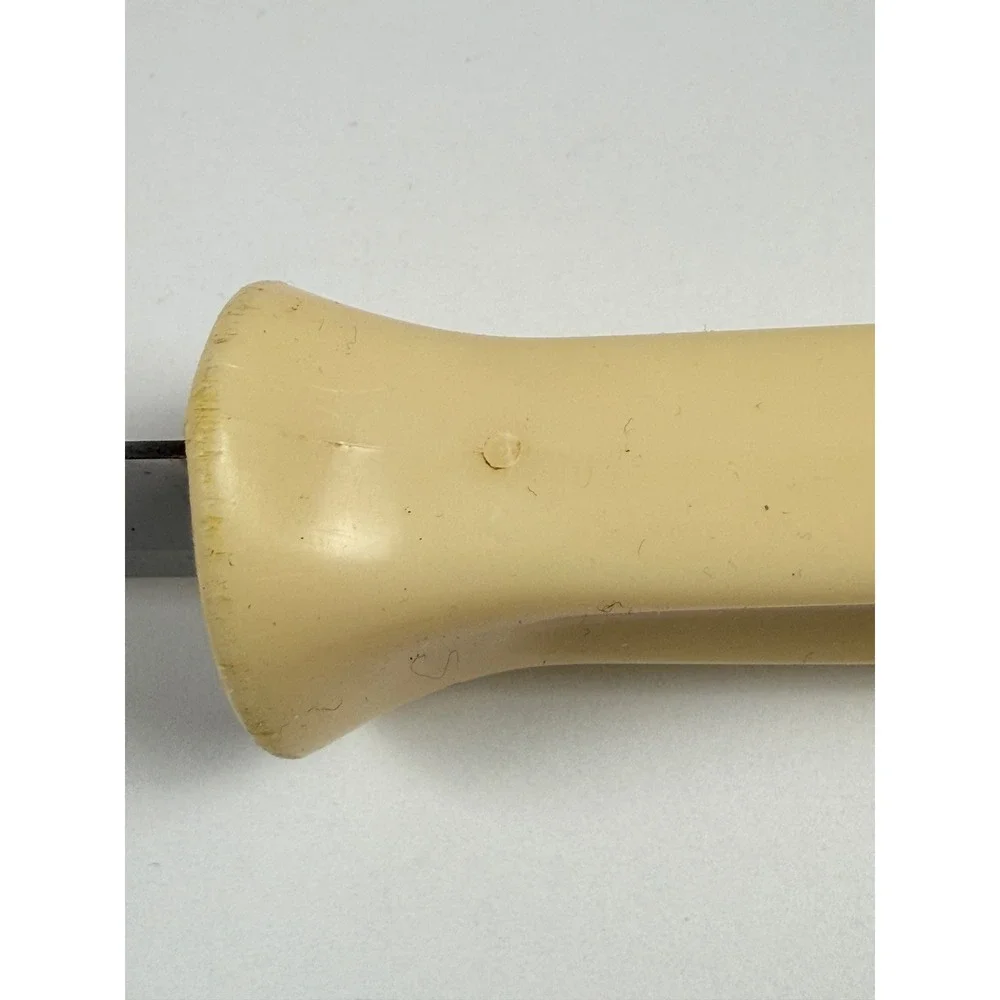 Vintage Quikut Quikkle Frozen Food Bread Knife Serrated USA Original Sleeve